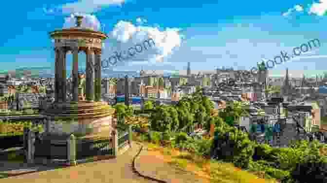 A Breathtaking Panoramic View From Calton Hill, Showcasing The City Of Edinburgh, The Firth Of Forth, And The Distant Coastline. Edinburgh Directions Anna Nicholas