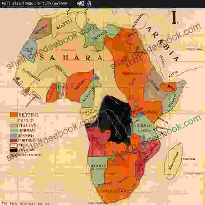 A Colonial Map Of Africa, Highlighting The Arbitrary Borders Drawn By European Powers. Voting In Fear: Electoral Violence In Sub Saharan Africa