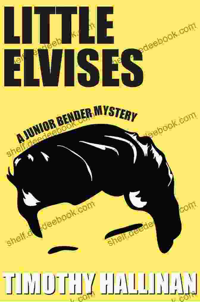 A Composite Sketch Of Little Elvises Junior Bender Wearing His Signature Elvis Presley Costume Little Elvises (A Junior Bender Mystery 2)