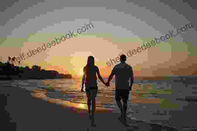 A Couple Walking Hand In Hand Along A Picturesque Beach With A Stunning Sunset In The Background. No Love Like Nantucket (A Sweet Island Inn 4)