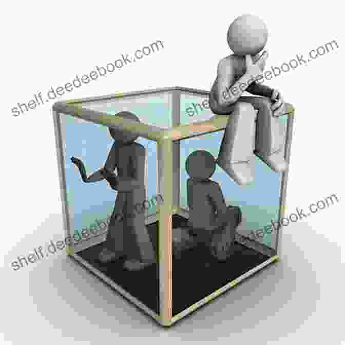 A Person Breaking Out Of A Box, Representing The Concept Of Thinking Outside The Box Is There Life Outside The Box?: An Actor Despairs