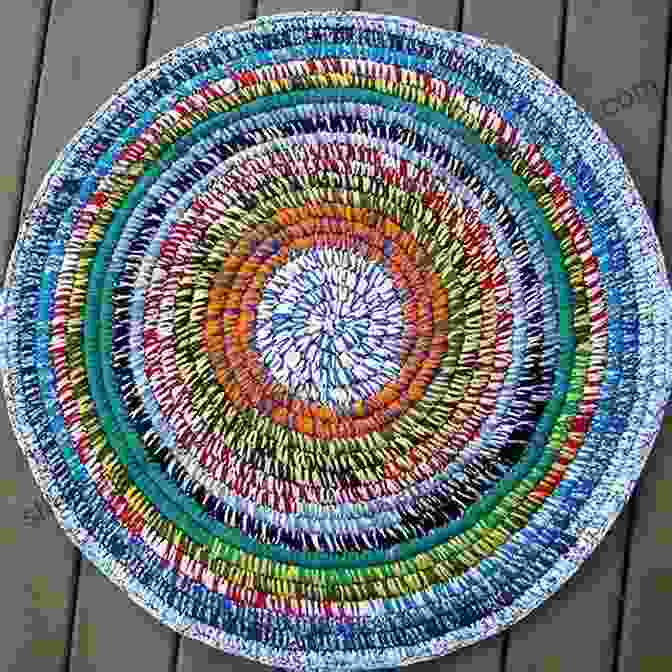 A Round Rug Made From Braided Strips Of Old T Shirts. Custom Slipcovers Made Easy: Weekend Projects To Dress Up Your DTcor