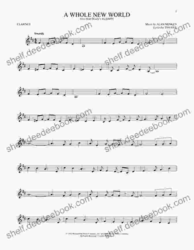 A Whole New World Horn Sheet Music Playing On A Horn Favorite Disney Songs For Horn: Instrumental Play Along
