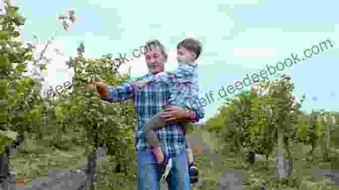A Young Girl And Her Grandfather Walking Through A Vineyard In Tuscany A Tuscan Childhood (Vintage Departures)