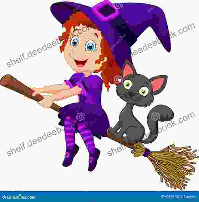 A Young Witch And Her Cat Surrounded By A Group Of Friendly And Whimsical Creatures, Including A Unicorn, A Dragon, And A Mermaid Itchy Witchy Magic: A Magical Adventure Rhyme (Itchy Witchy Magic Magical Adventure Rhymes)