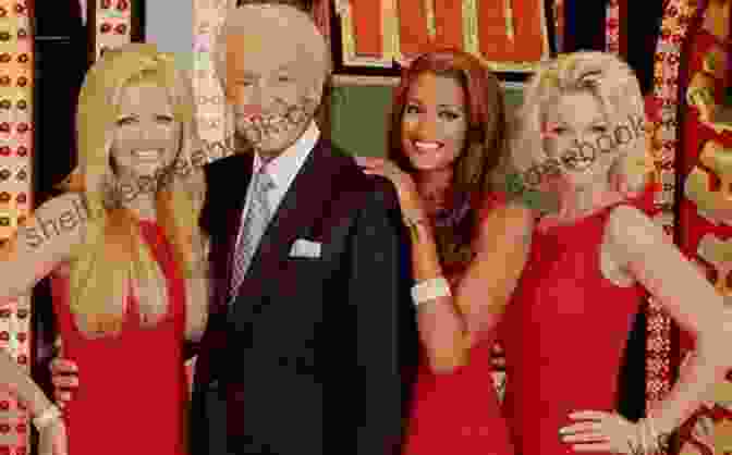 Bob Barker And Nikki Page Share A Playful Moment On The Set Of Let's Make A Deal, Showcasing Their Undeniable Chemistry. Let S Make A Deal (Bob And Nikki 11)