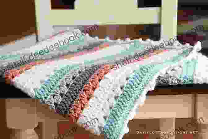 Chain Stitch Illustration Blanket Crochet Tutorial Projects: Crochet Beautiful Blanket With Simple Instructions