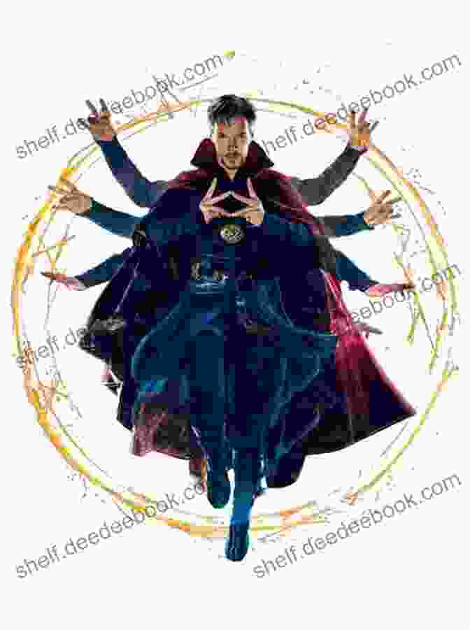 Doctor Strange Standing In A Swirling Vortex Of Dreams Trouble In The Dream Dimension (Marvel: Doctor Strange) (Little Golden Book)