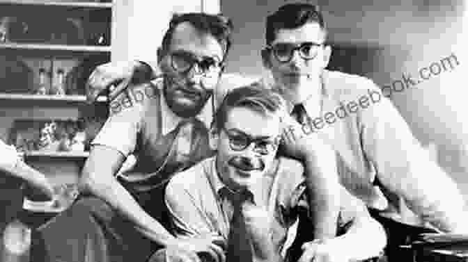 Group Of Beat Generation Authors, Including Allen Ginsberg, Jack Kerouac, And William S. Burroughs, Sitting At A Table In A Café Human All Too Human: A For Free Spirits Part 1 (Annotated)