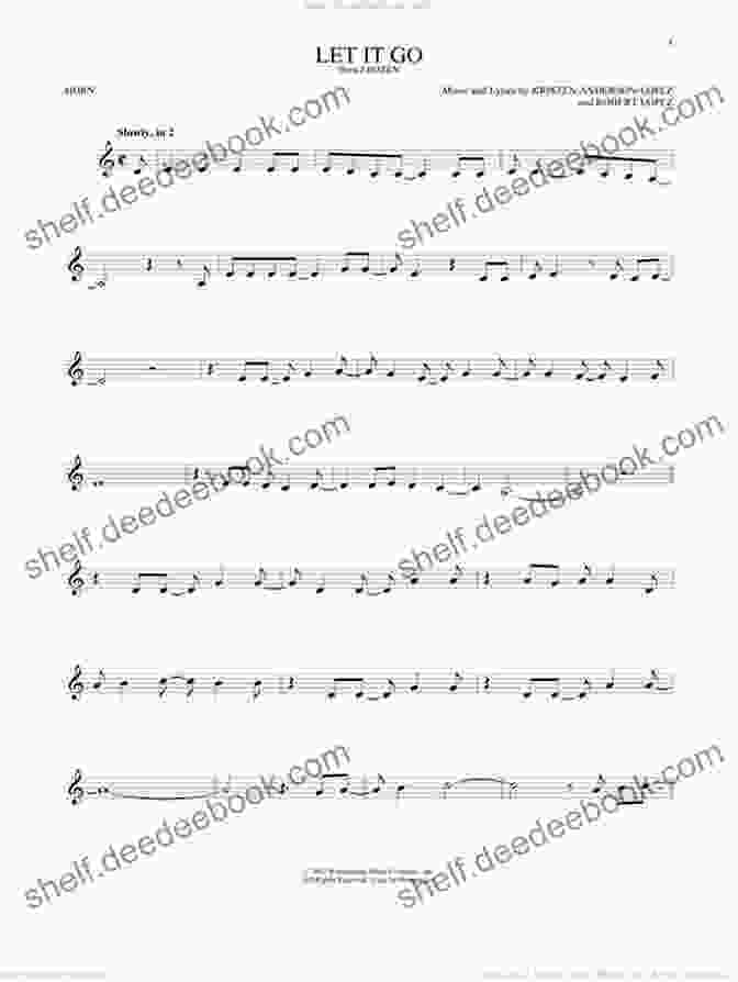 Let It Go Horn Sheet Music Playing On A Horn Favorite Disney Songs For Horn: Instrumental Play Along