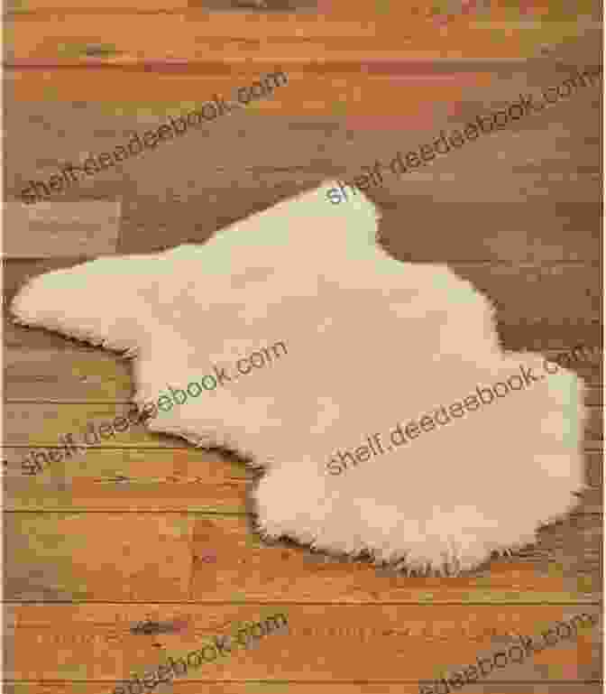 Natural Sheepskin Rug With Soft And Curly Fibers Rag Rugs: 15 Step By Step Projects For Hand Crafted Rugs