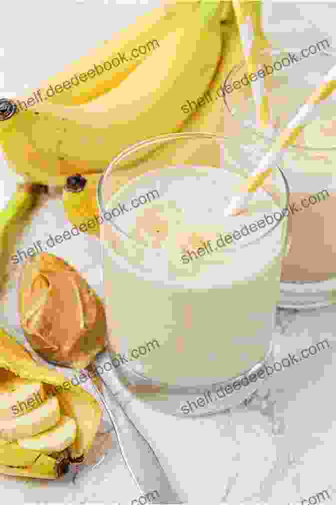 Peanut Butter Banana Smoothie, A Quick And Easy Energy Boost For Kids Cooking Guide And Recipes For Kids: Delicious Dishes Kids Can Make At Home