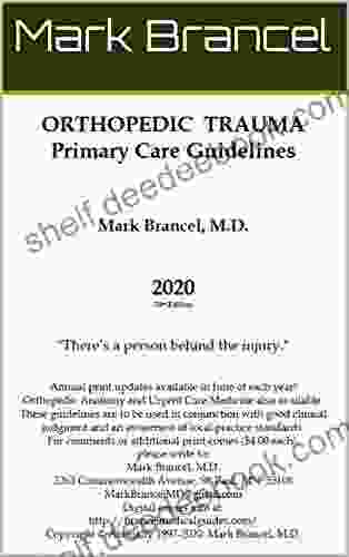 Orthopedic Trauma Primary Care Guidelines (2024 24th Annual Edition Version 2)