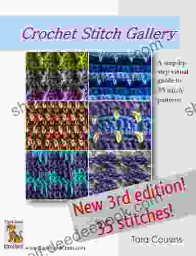 Crochet Stitch Gallery: A Step By Step Visual Guide To 35 Stitch Patterns (Tiger Road Crafts)